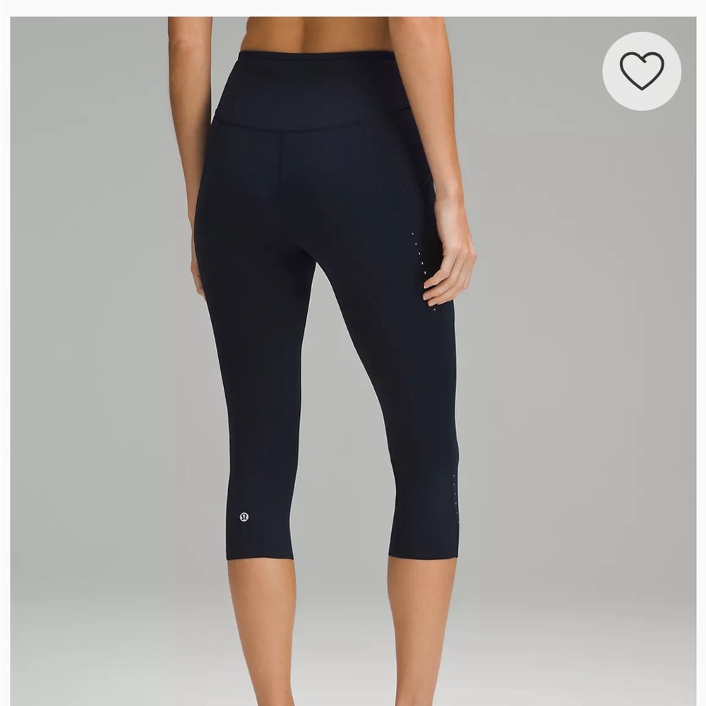 Lululemon Fast and Free Capri Leggings